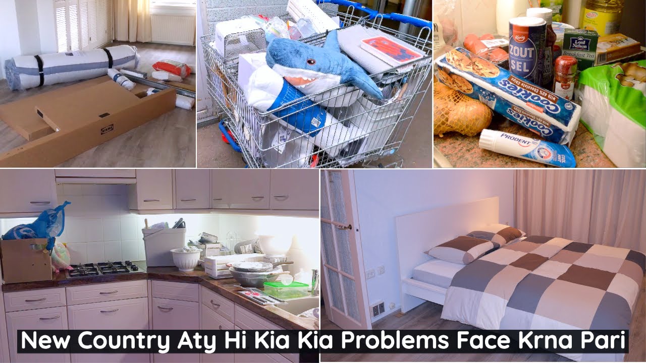 Moving To New Home 🏡 | IKEA Furniture Setting | Pakistani Mom Vlogs | DariyaVlogs | Mom in Europe