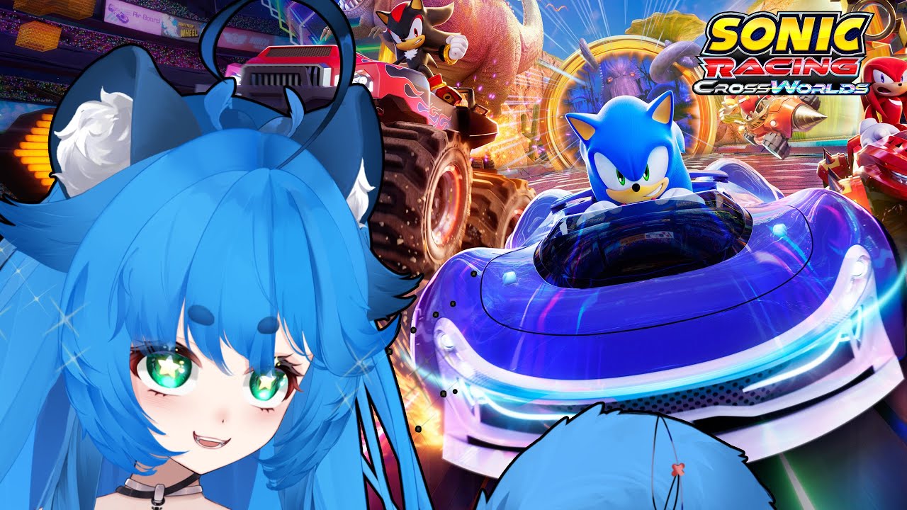 ITS FINALLY HERE!! I can finally pick Metal Sonic! 【Sonic Racing: CrossWorlds】