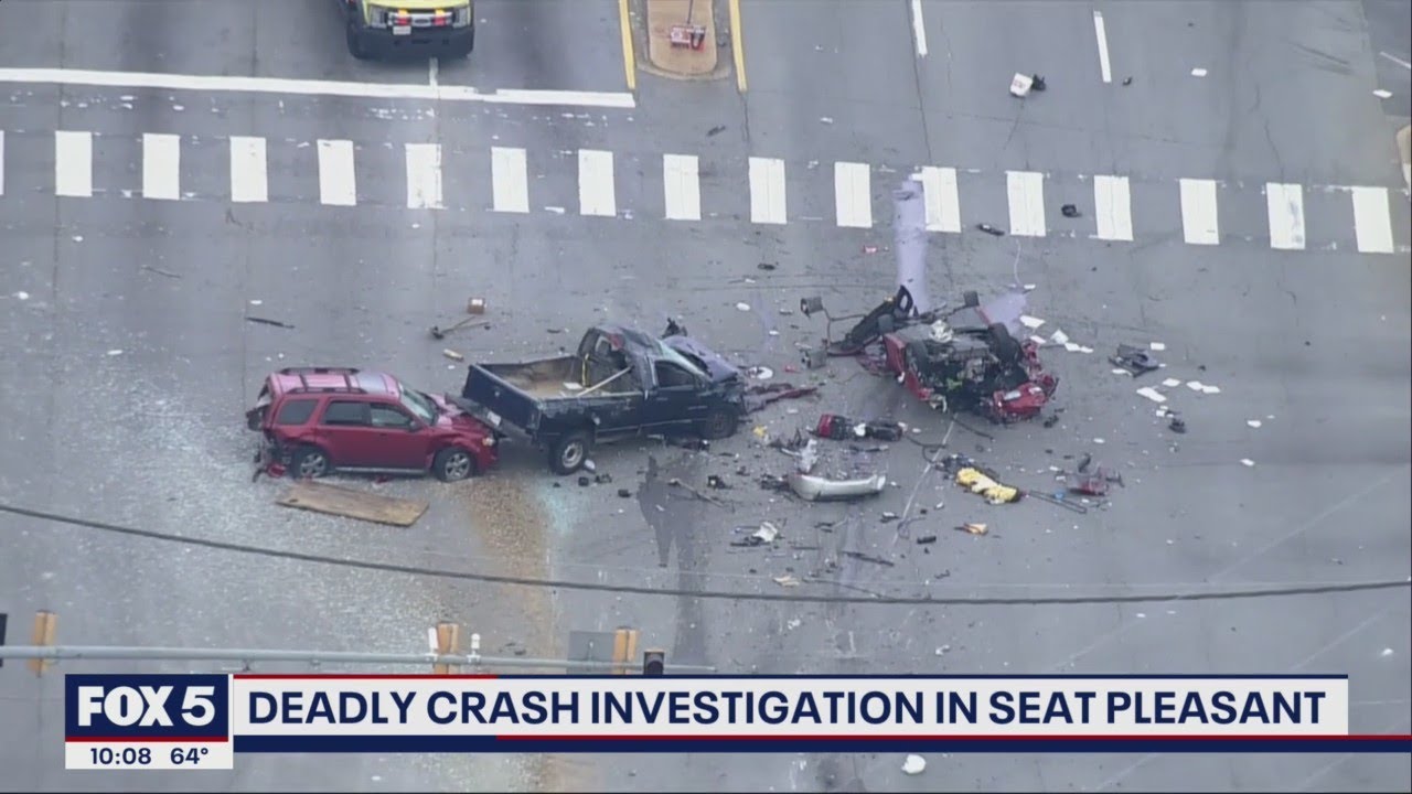 Deadly crash in Seat Pleasant kills 1 man, leaves 2 others injured | FOX 5 DC