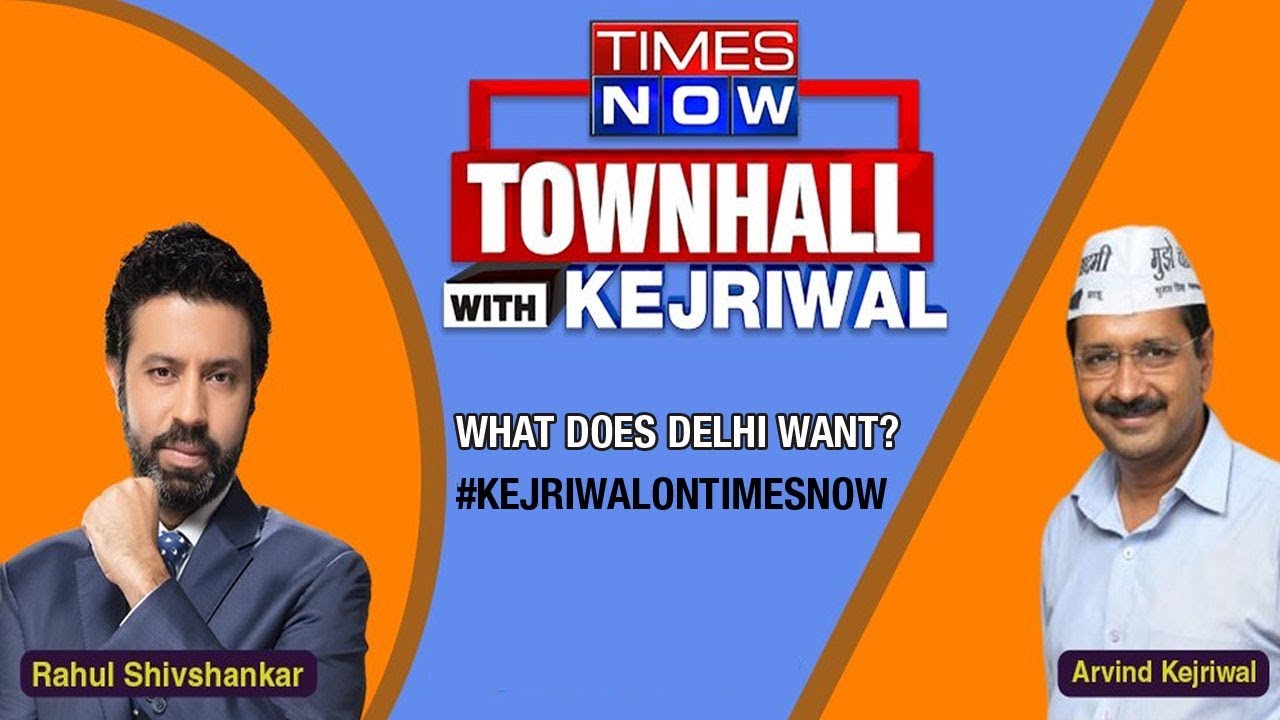 Arvind Kejriwal wants 2nd term, what does Delhi want? | Times Now Townhall with Arvind Kejriwal