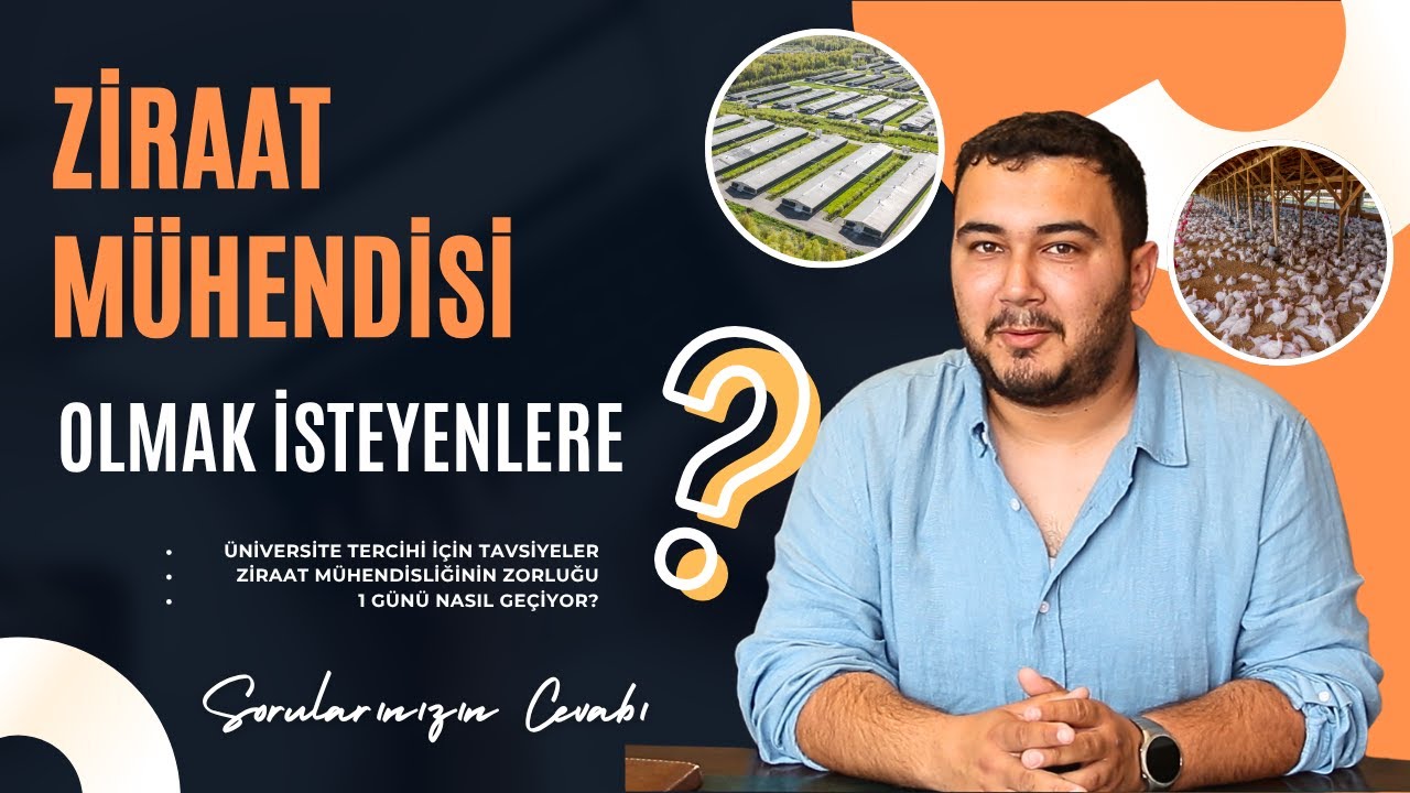ZİRAAT MÜHENDİSİ OLMAK İSTEYENLER BUNLARI BİLİYOR MU?