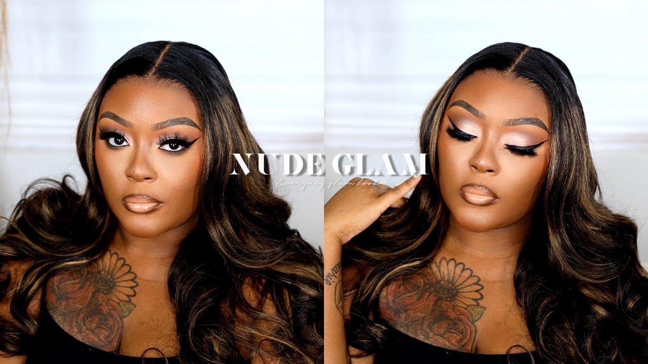 NUDE GLAM LOOK X BRIANA MARIE | МАКИЯЖ ДЛЯ ЧЕРНОКОЖИХ ЖЕНЩИН + ОБНОВЛЕНИЯ