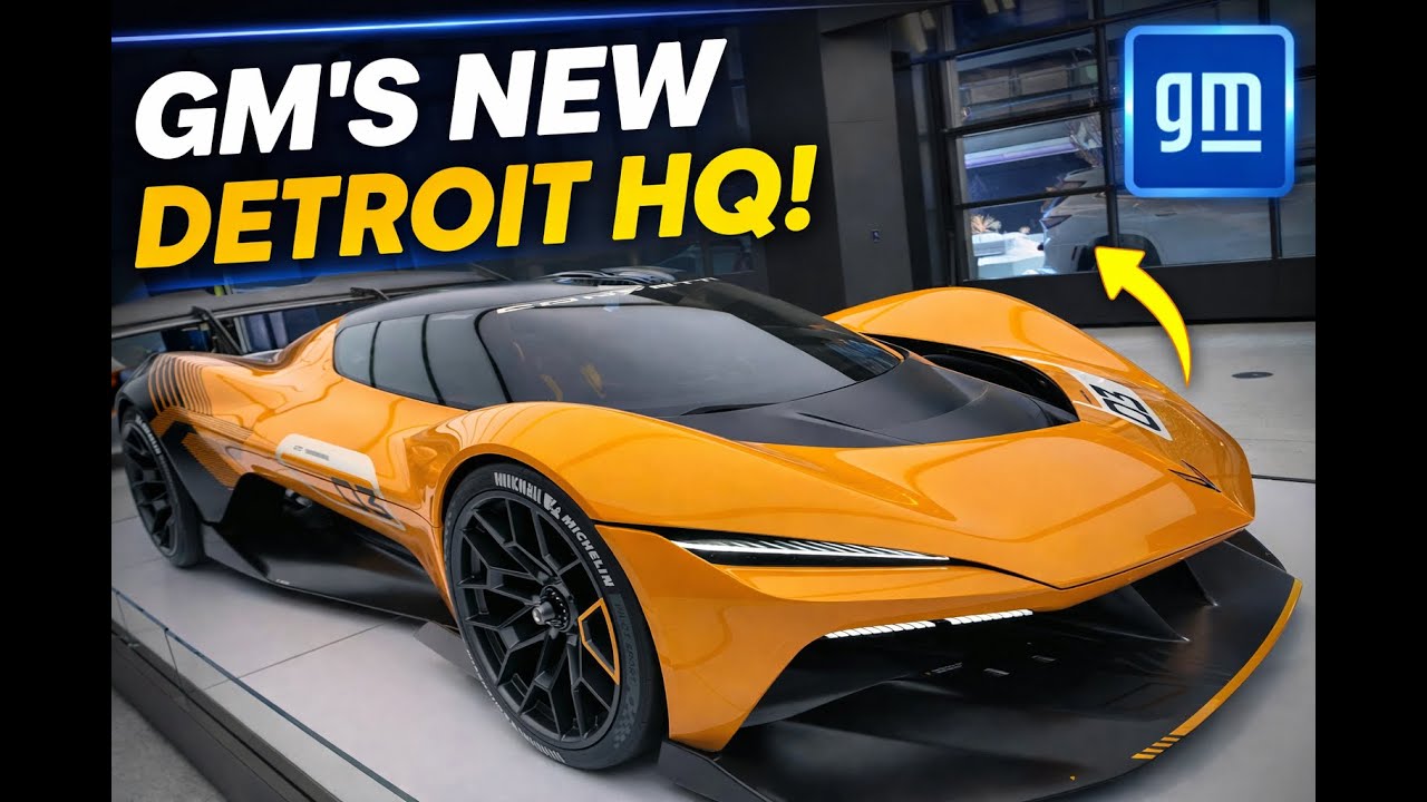 Inside GM’s New Detroit Headquarters | Hudson’s Site Lobby Tour (2026)