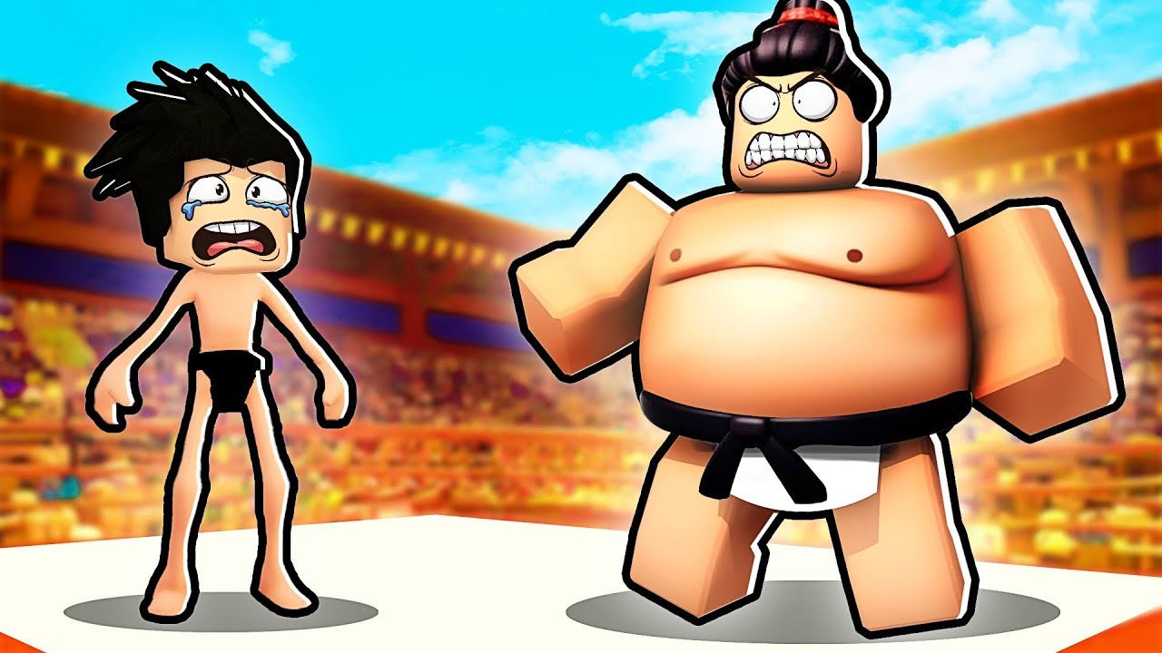 Je suis Devenu La plus Grande Taille dans Roblox Sumo Simulator