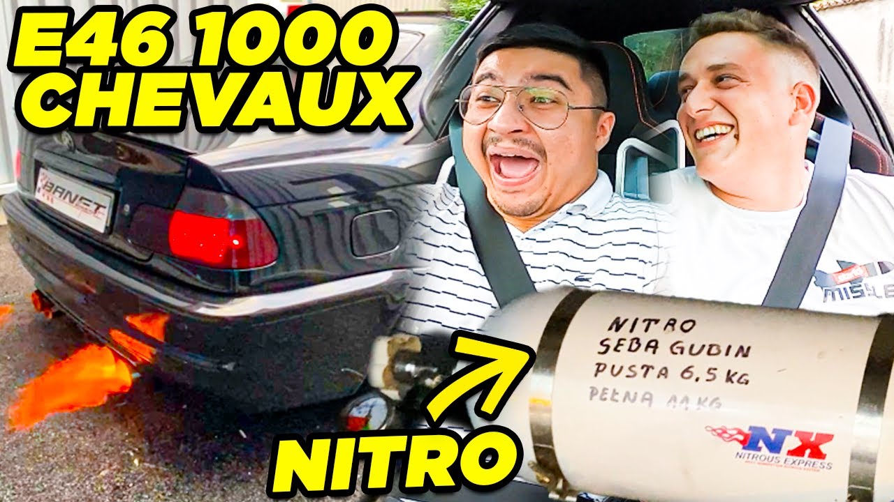 E46 Swap 1000HP avec du NITRO 😱😂 Jason déconne pas