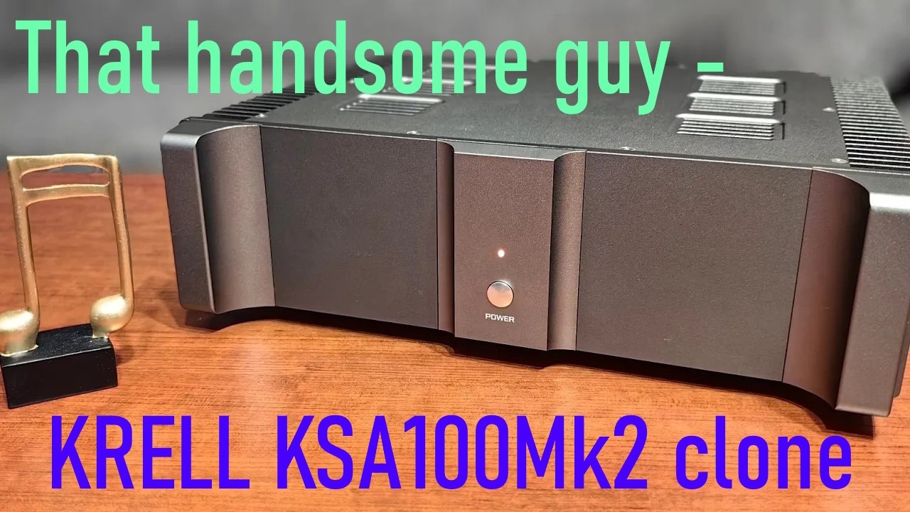 Чудовище и Красавица в одном: обзор клона усилителя Krell KSA100 MK2!