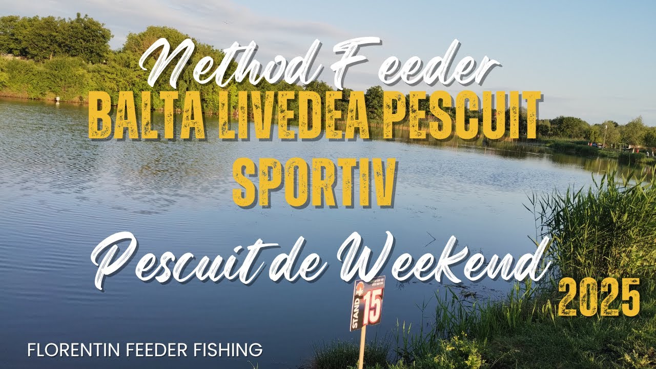 🎣Pescuit de Weekend🐟 Method Feeder - Balta Livedea   #methodfeeder  #carpfishing