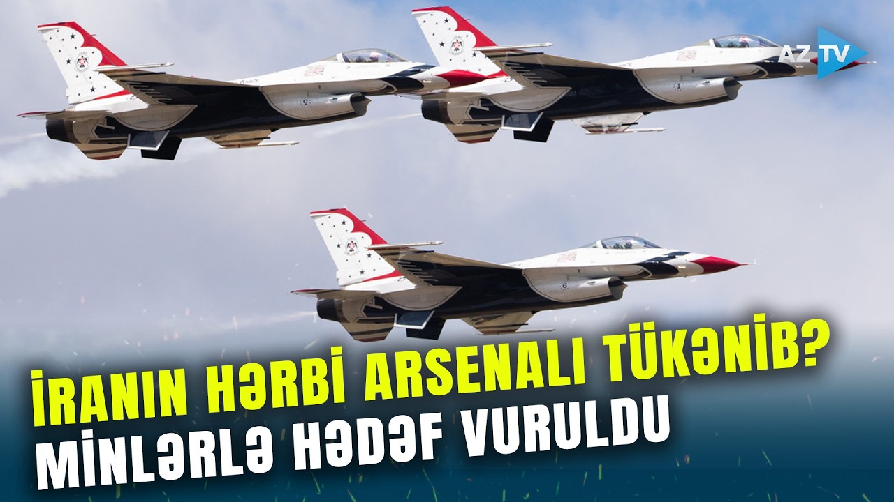 İranın hərbi gücü tükənib? - ABŞ-dən VACİB AÇIQLAMA: 15 mindən çox hədəfə zərbələr endirilib