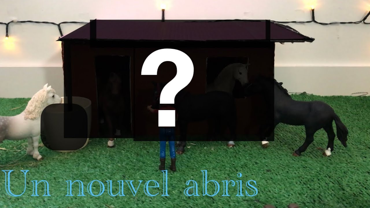 Tuto: construction d’un abri pour Schleich