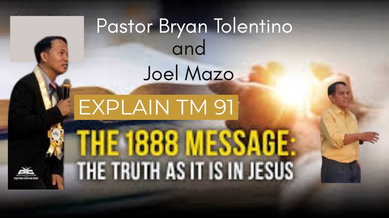 Pastor Bryan Tolentino and Joel Mazo - Testimonies to Ministers 91 Explained