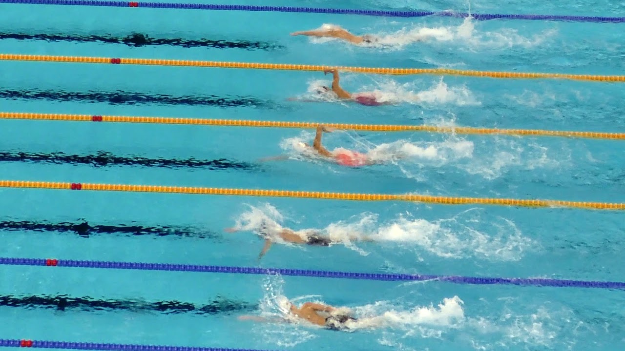 200m Freestyle Final Rio Olympics - Dwyer v Yang v Hagino v Biedermann (Close up)