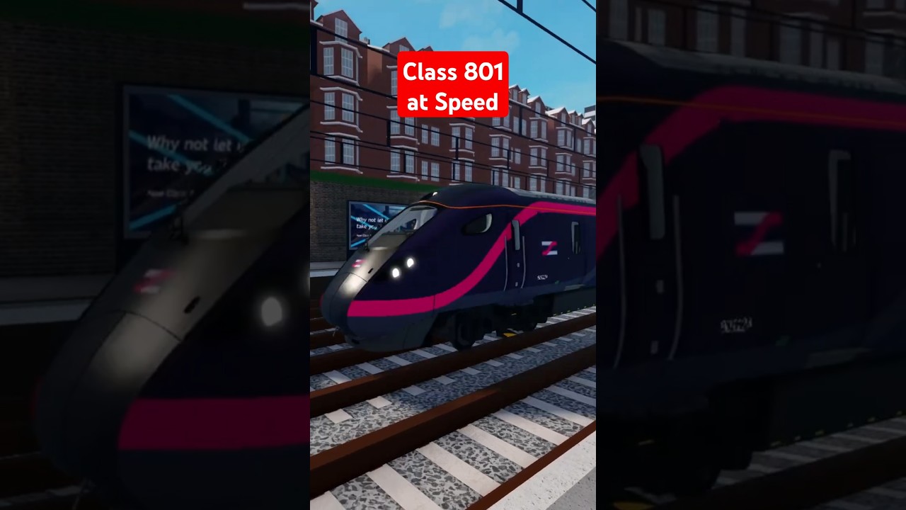 Class 801 at Speed - Roblox SCR V2.1