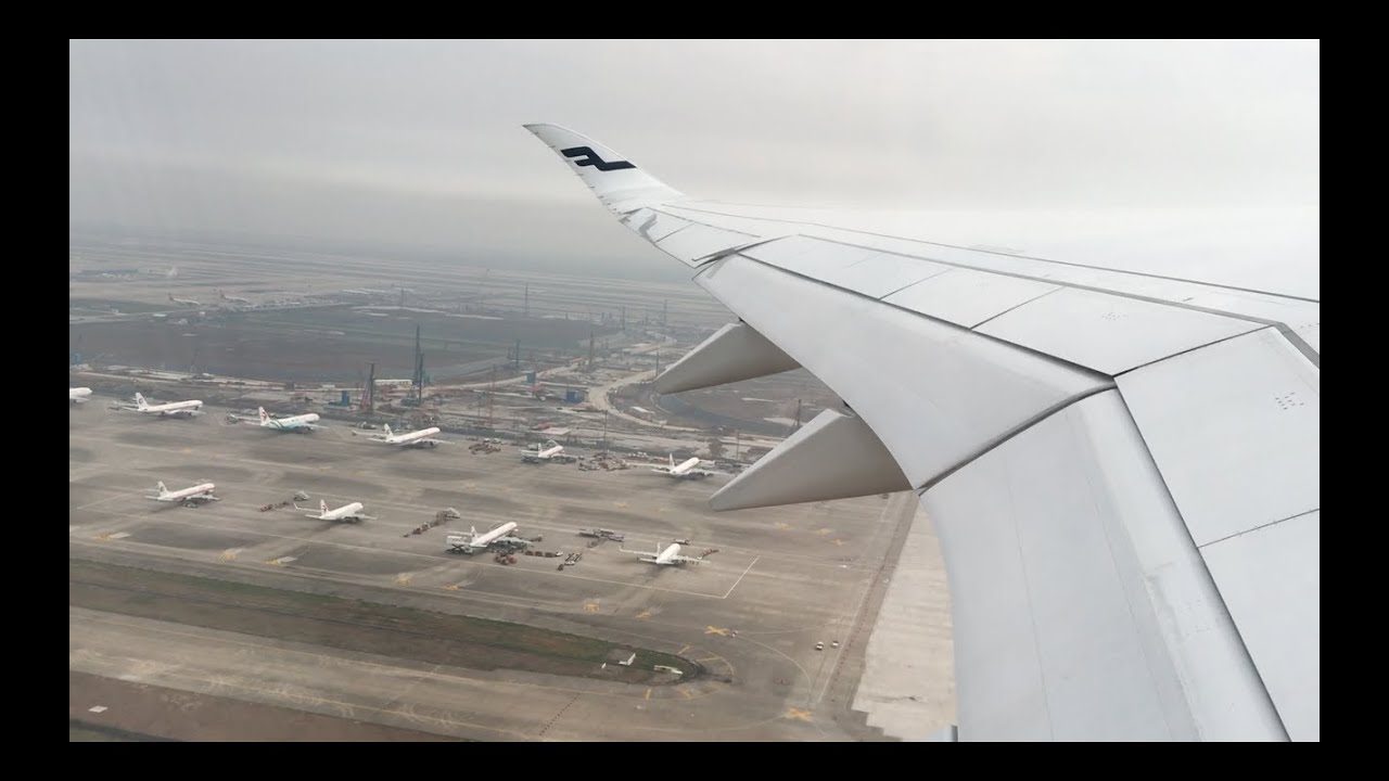 Finnair Airbus A350-900 Beautiful Takeoff from Shanghai Pudong Airport