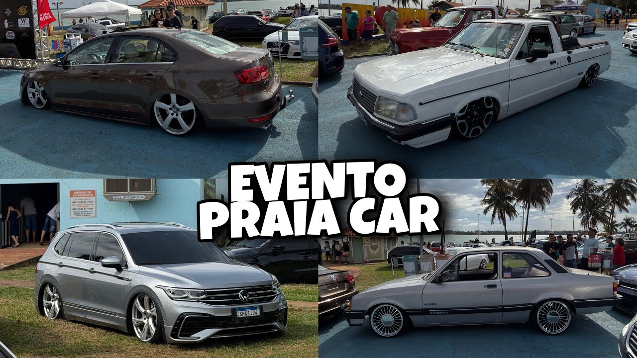 MUITO CARRO BAIXO NO EVENTO PRAIA CAR 2026 🔥
