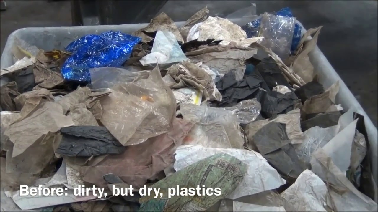 Cleaning Waste Plastics