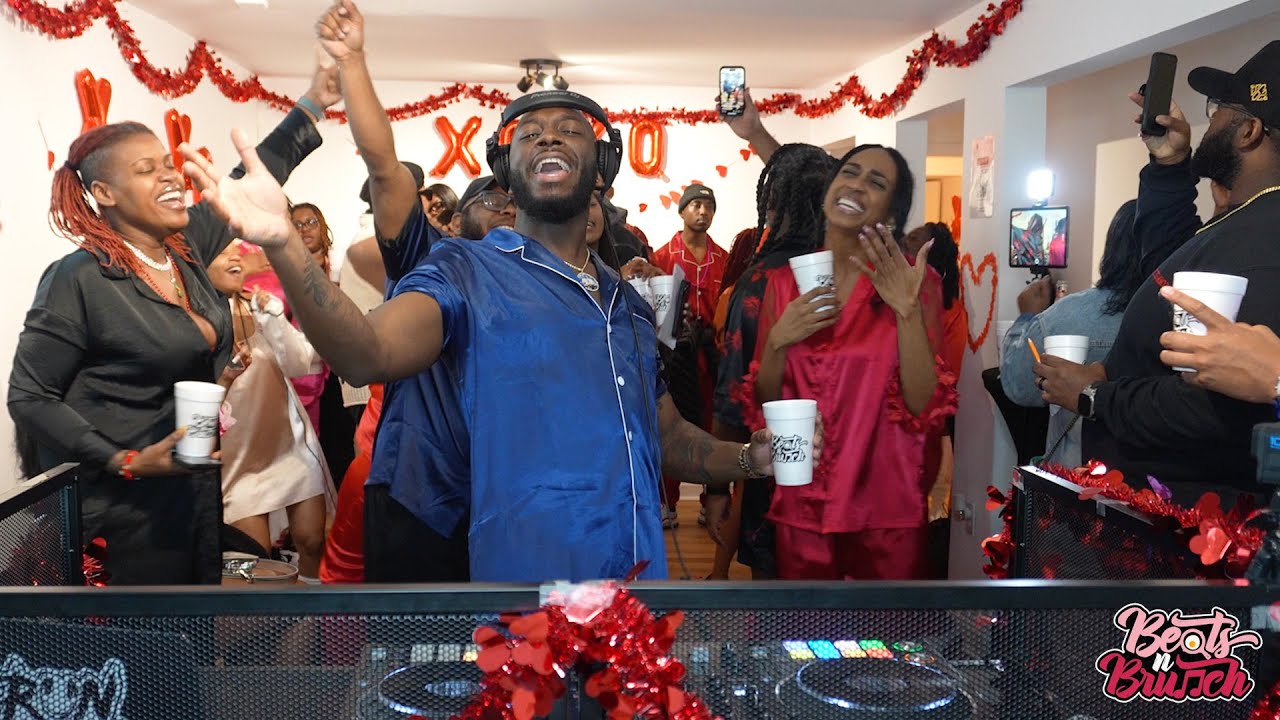 Beats n Brunch | R&B Love Battle: 90s vs 2000s Silk Pajamas Valentine's Party