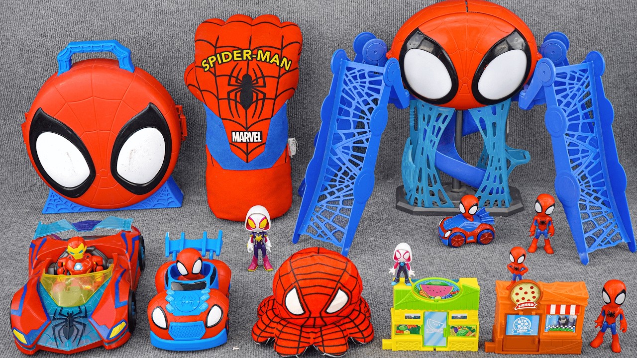 Marvel Spiderman Collection Unboxing Review| LEGO Marvel Launch Carry Case | Web-Quarters Playset