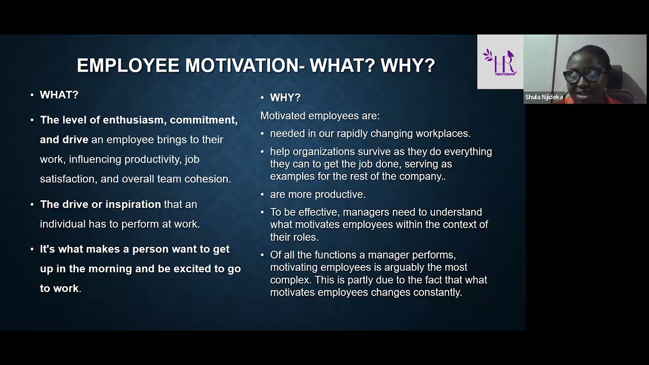 Understanding Employee Motivation & Crafting Employee Experience Programs