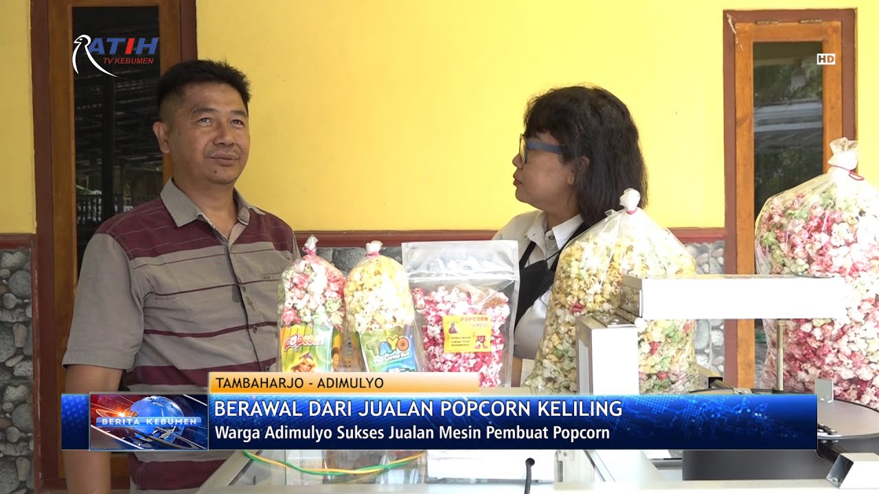 Berawal Jualan Popcorn Keliling, Kini Sukses Jualan Mesin Pembuat Popcorn - Ratih TV