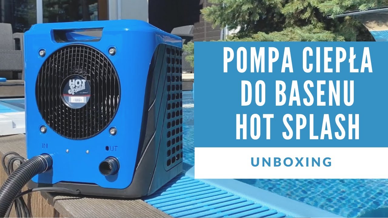 Mini Pompa Ciepła Do Basenu Duratech Hot Splash 3,35 kW | Unboxing