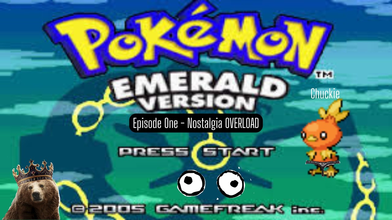 Давайте играть! Pokemon Emerald - Эпизод 1: Переизбыток ностальгии!!!