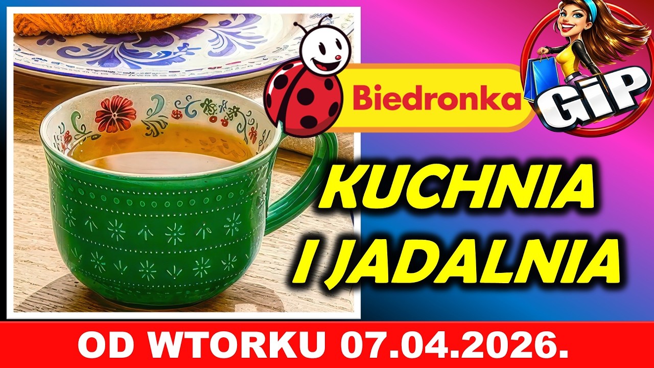 BIEDRONKA do kuchni | Oferta od Wtorku 07.04.2026.