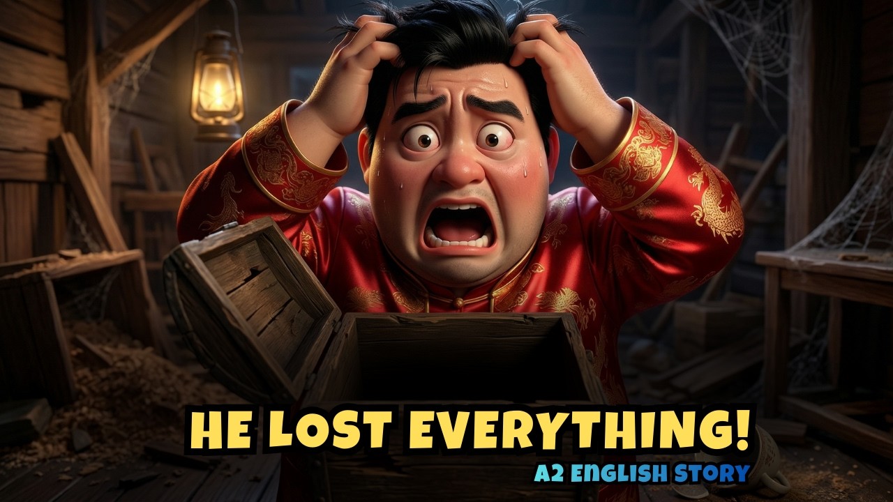 Learn English Through Story (Level A2): The Greedy Brother & The Good Fairy