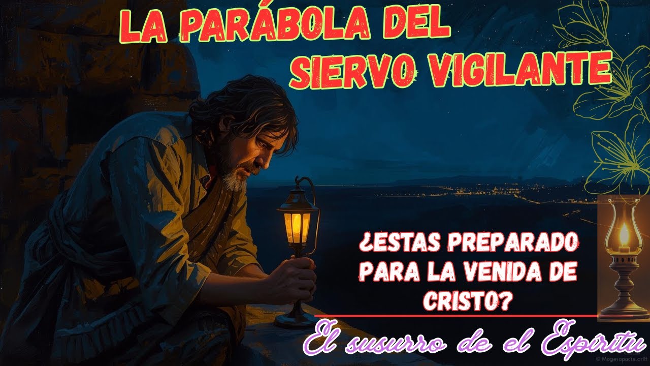 LA PARÁBOLA SIERVO VIGILANTE 🕯️ 🕯️ ¿Estás viviendo preparado para el regreso del Señor? 🌠✝️
