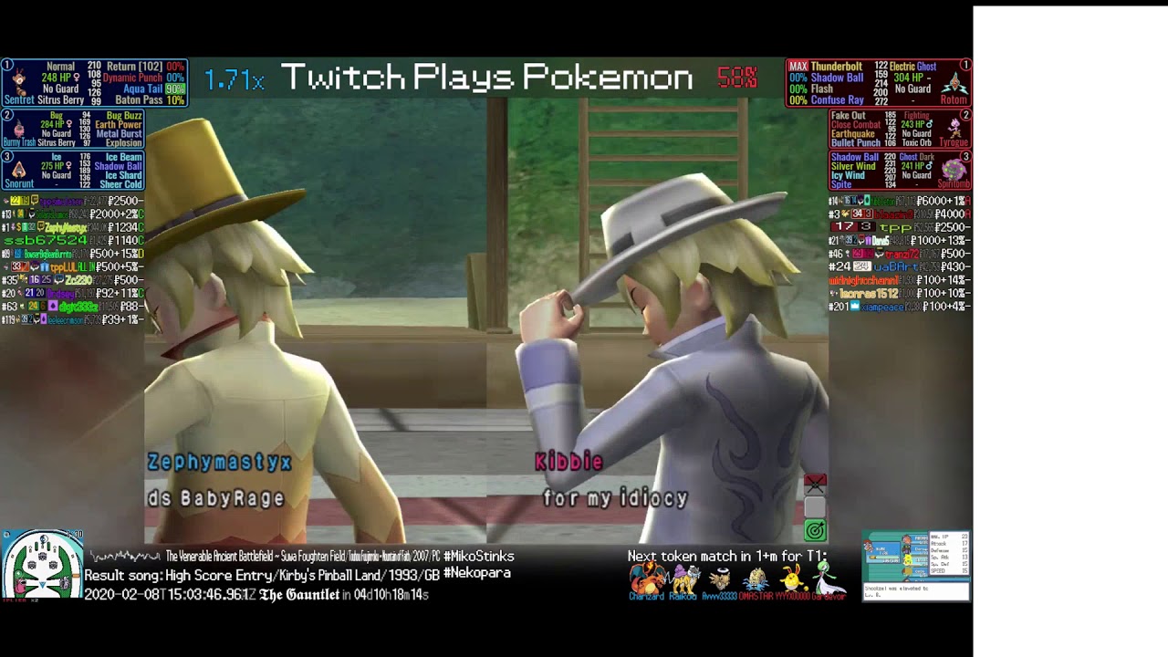 Twitch Plays Pokémon Battle Revolution - Matches #145241 and #145242
