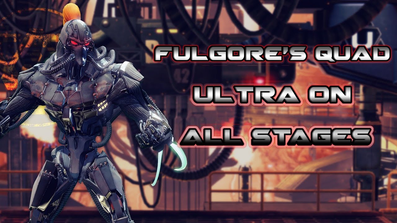 Killer Instinct Post Season 3 (Modded): Fulgore's Quad Ultra on All Stages