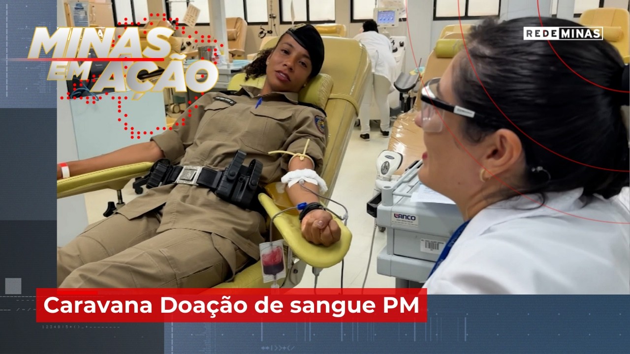 Caravana doação de sangue PM - Jornal Minas