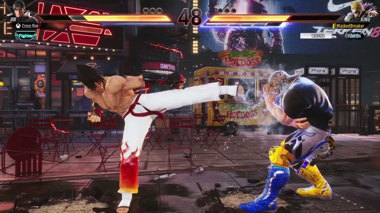 Tekken 8 Jin super ghost battle part 1