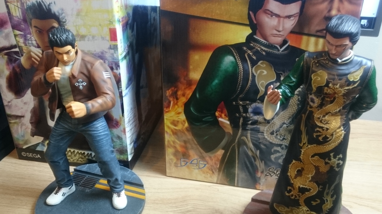 Shenmue First 4 Figures Lan Di and Ryo Hazuki