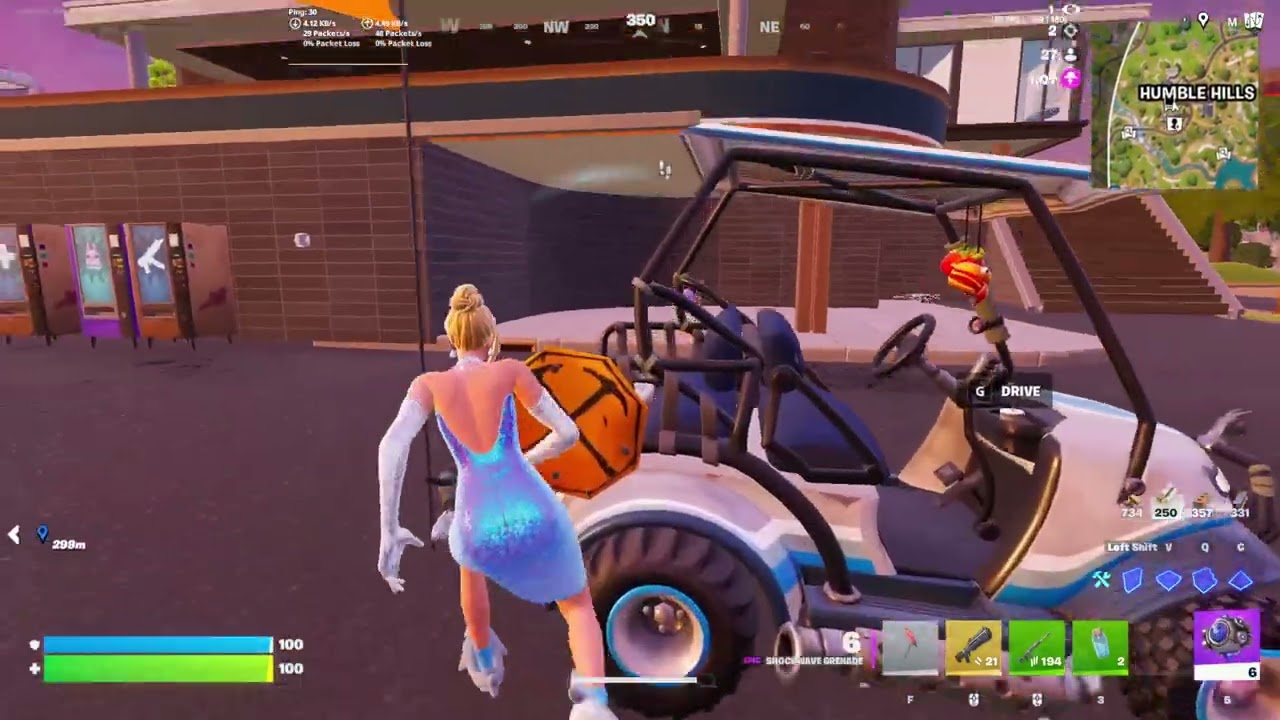 playing some fortnite chapter 7