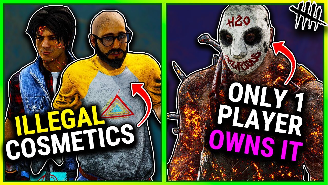 Самые редкие косметические предметы в Dead By Daylight! (2024)