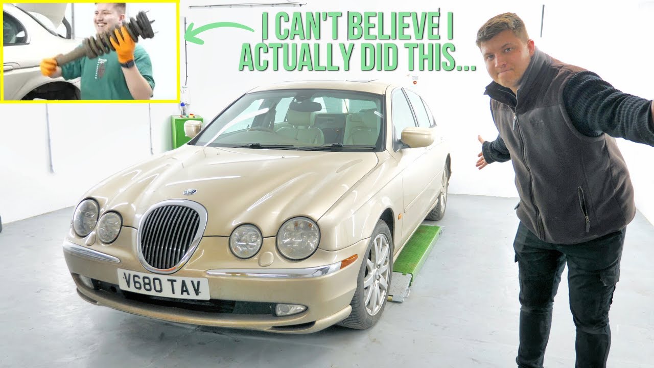 I tried to fix my Jaguar S-Type by myself...