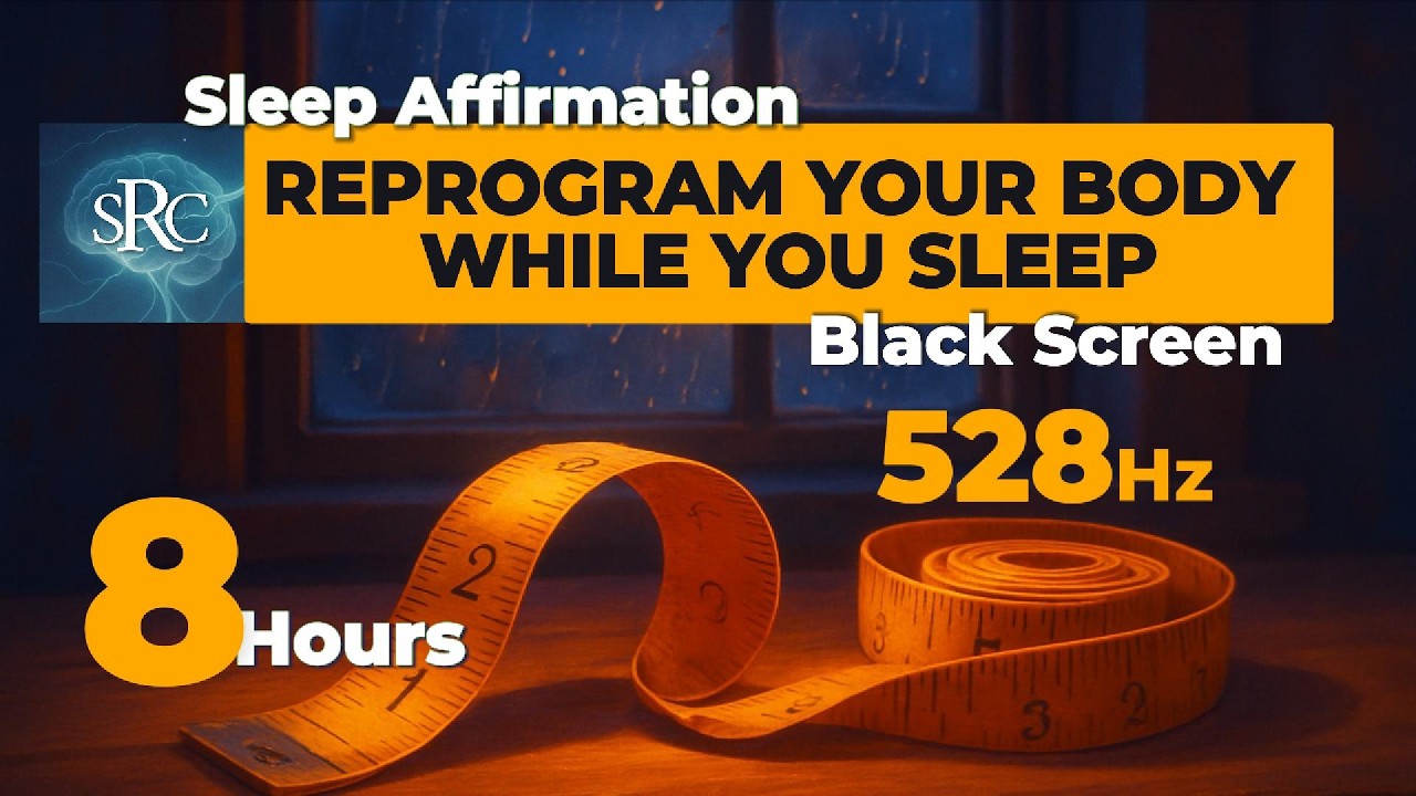 Reprogram Your Mind for Weight Loss While You Sleep | 528Hz + Rain Sounds (21 Day Challenge)