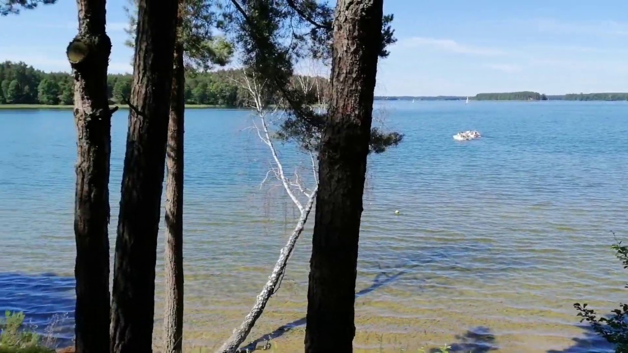 Jezioro Wdzydze,ośrodki wczasowe ,ujście rzeki Wdy na Kaszubach