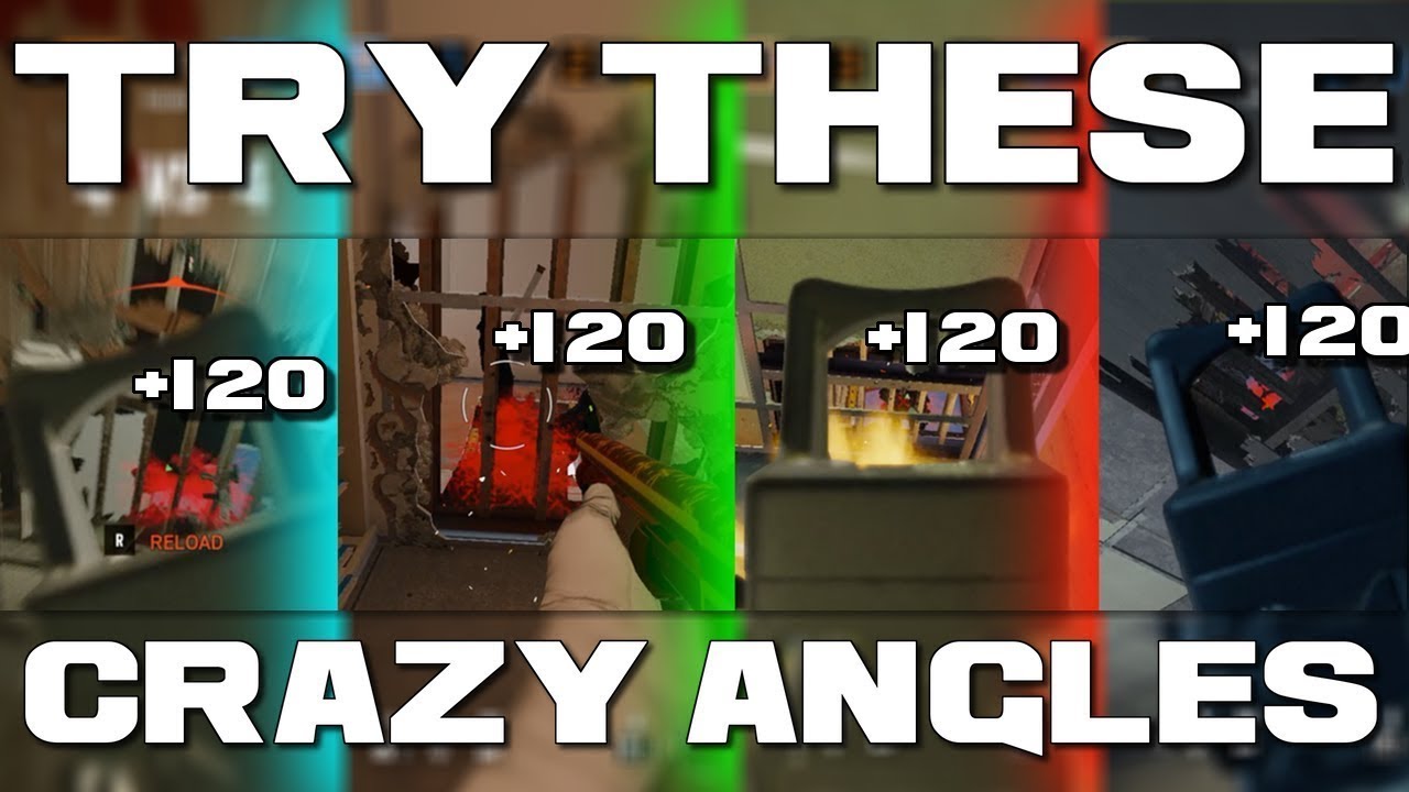 CRAZY Vertical ANGLES to Use - Rainbow Six Siege | yo_boy_roy