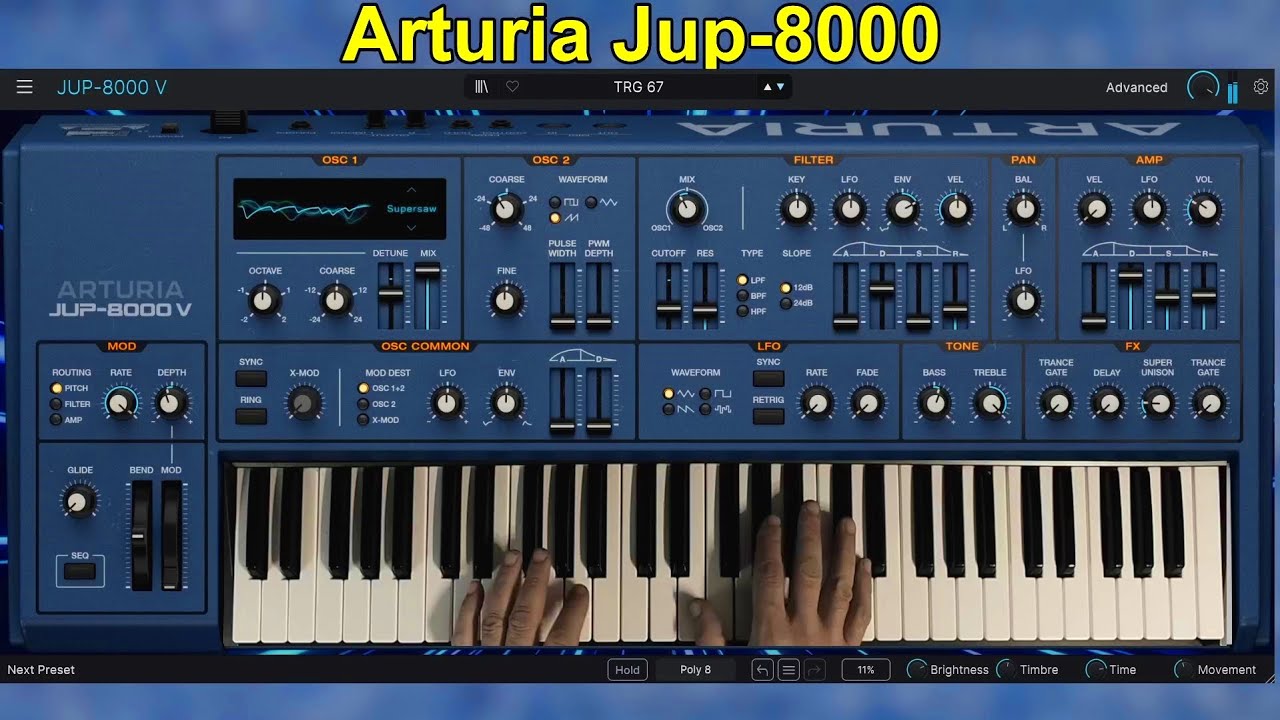 Arturia Jup-8000 | Factory Sound