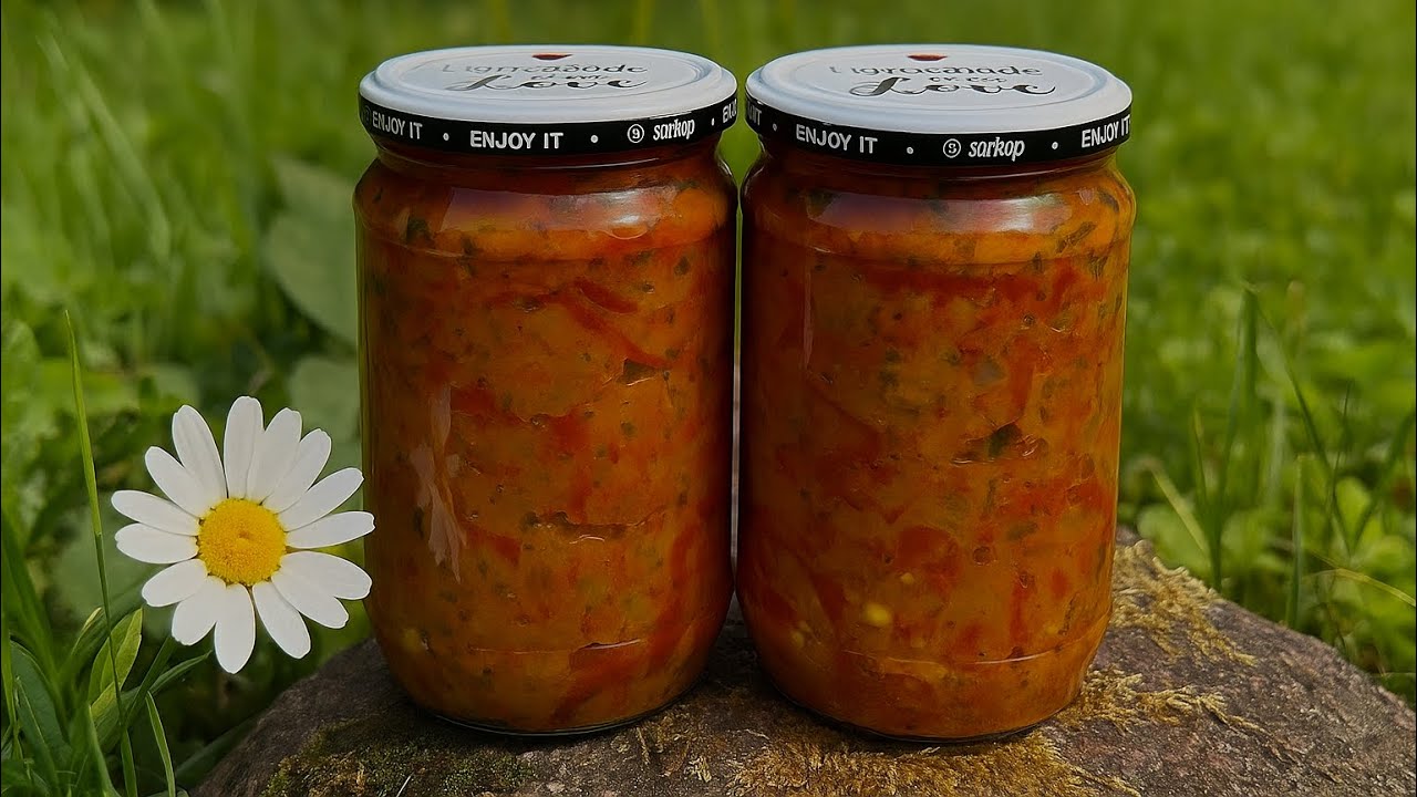 LJUTENICA 🌶️ KADA PROBATE OVO, VIŠE NIKADA NEĆETE PRAVITI AJVAR 💯Traditional Ljutenica 