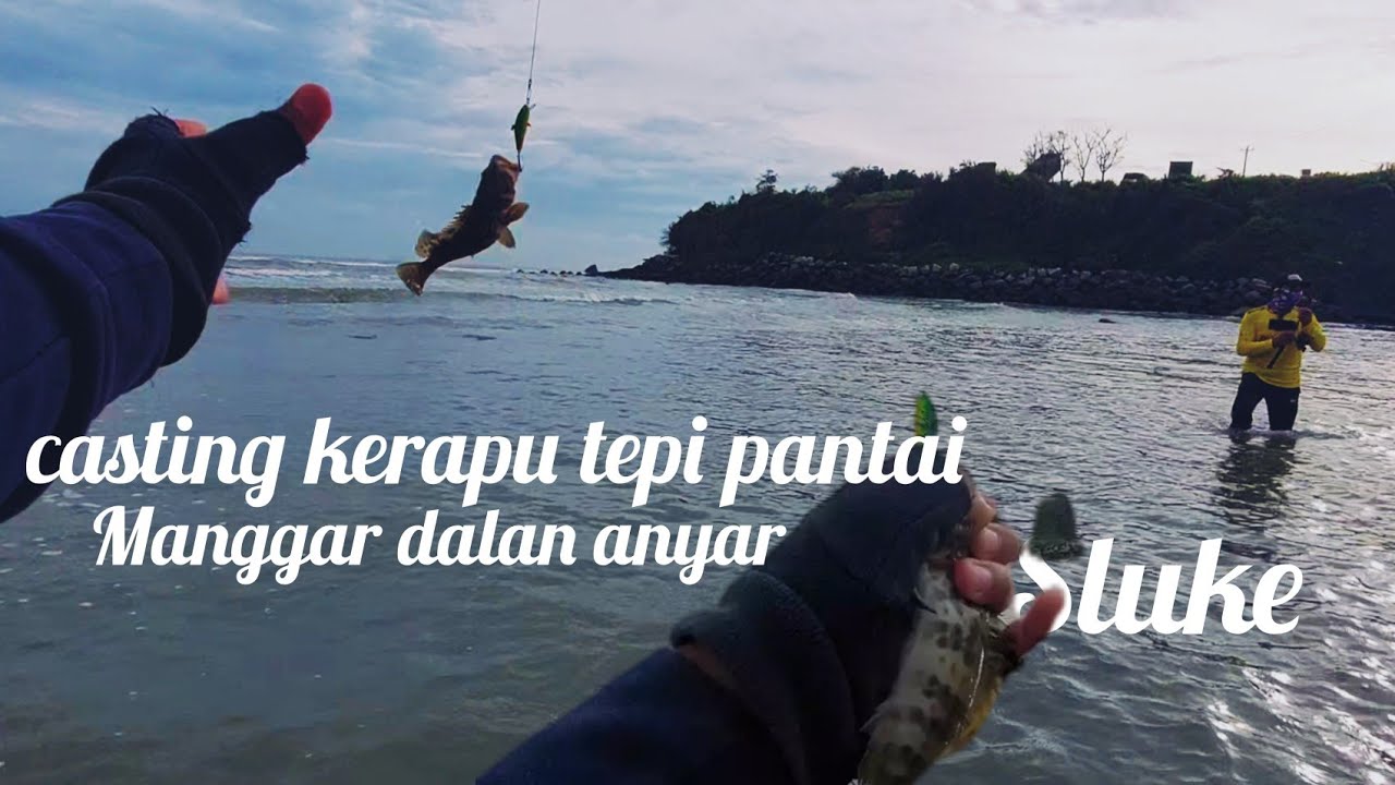 casting kerapu karang||casting di laut manggar rembang @SYAFII96