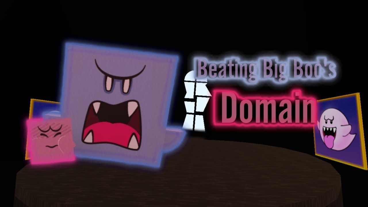 Beating Big Boo's Domain In Roblox Jack Black's Boss Rush