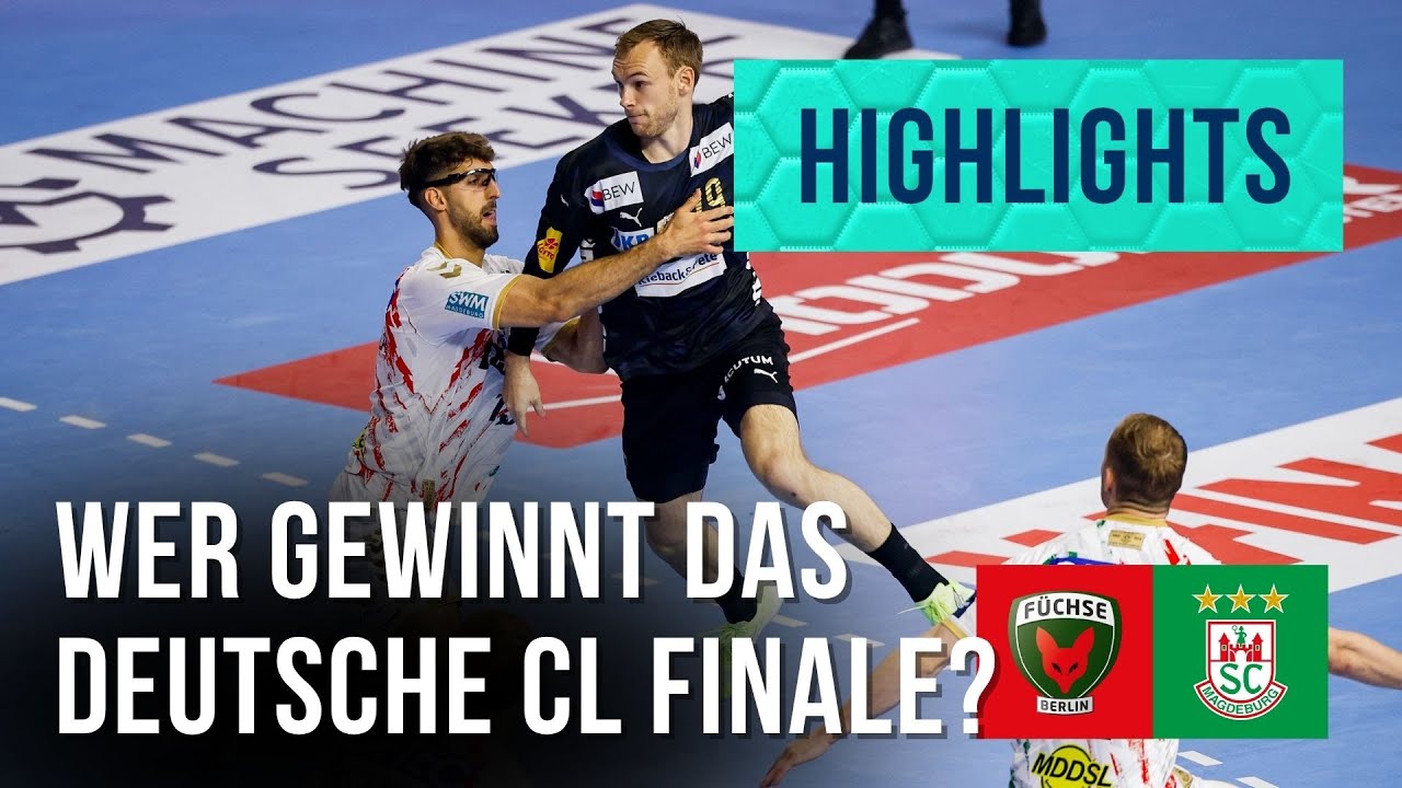 Highlights: Füchse Berlin - SC Magdeburg (Saison 2024/25) EHF Champions League | Dyn Handball
