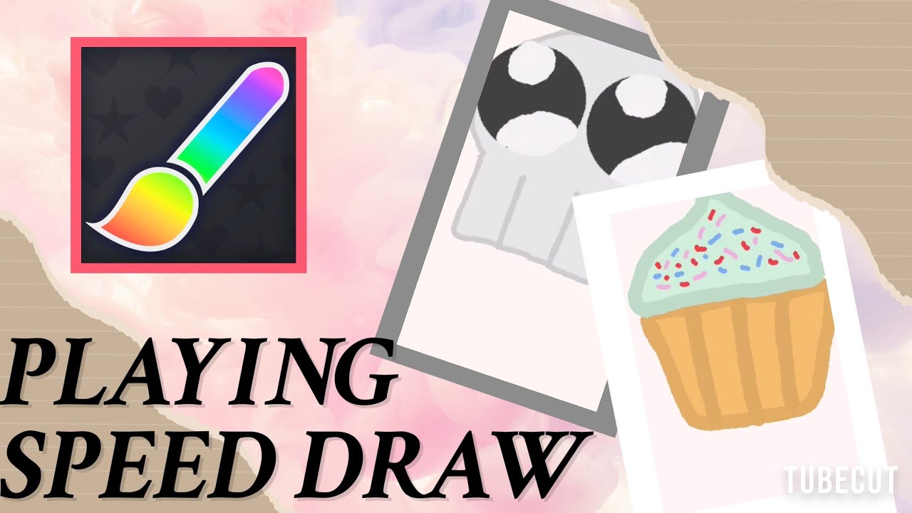 I played speed draw for the first time on this channel!!!!! ✨❤️✨