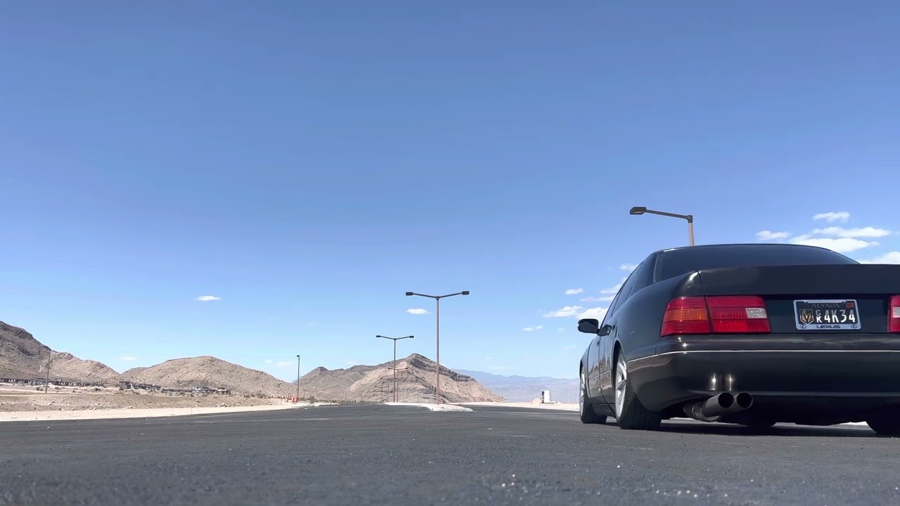 1998 Lexus LS400 (1UZ FE VVTI) vibrant ultra quiet muffler *full setup in description
