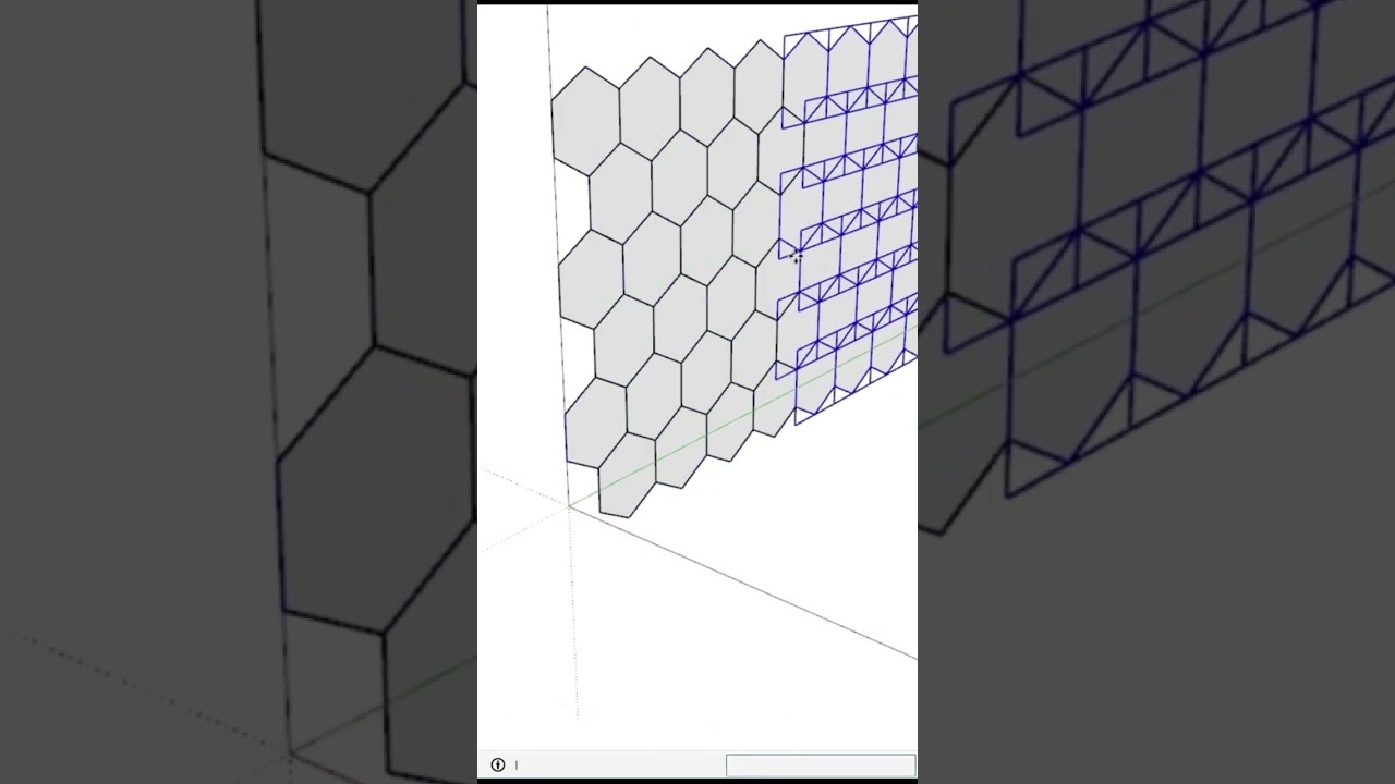 How to make a Honeycomb Building Façade Decoration
