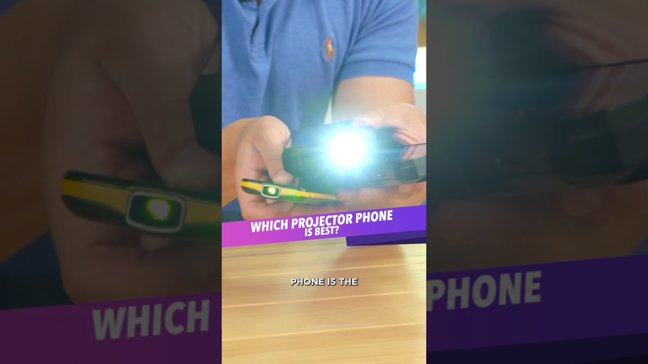 Which Projector Phone is Best? 8849 Tank 3 Pro vs Tank 2 vs Samsung Galaxy Beam
