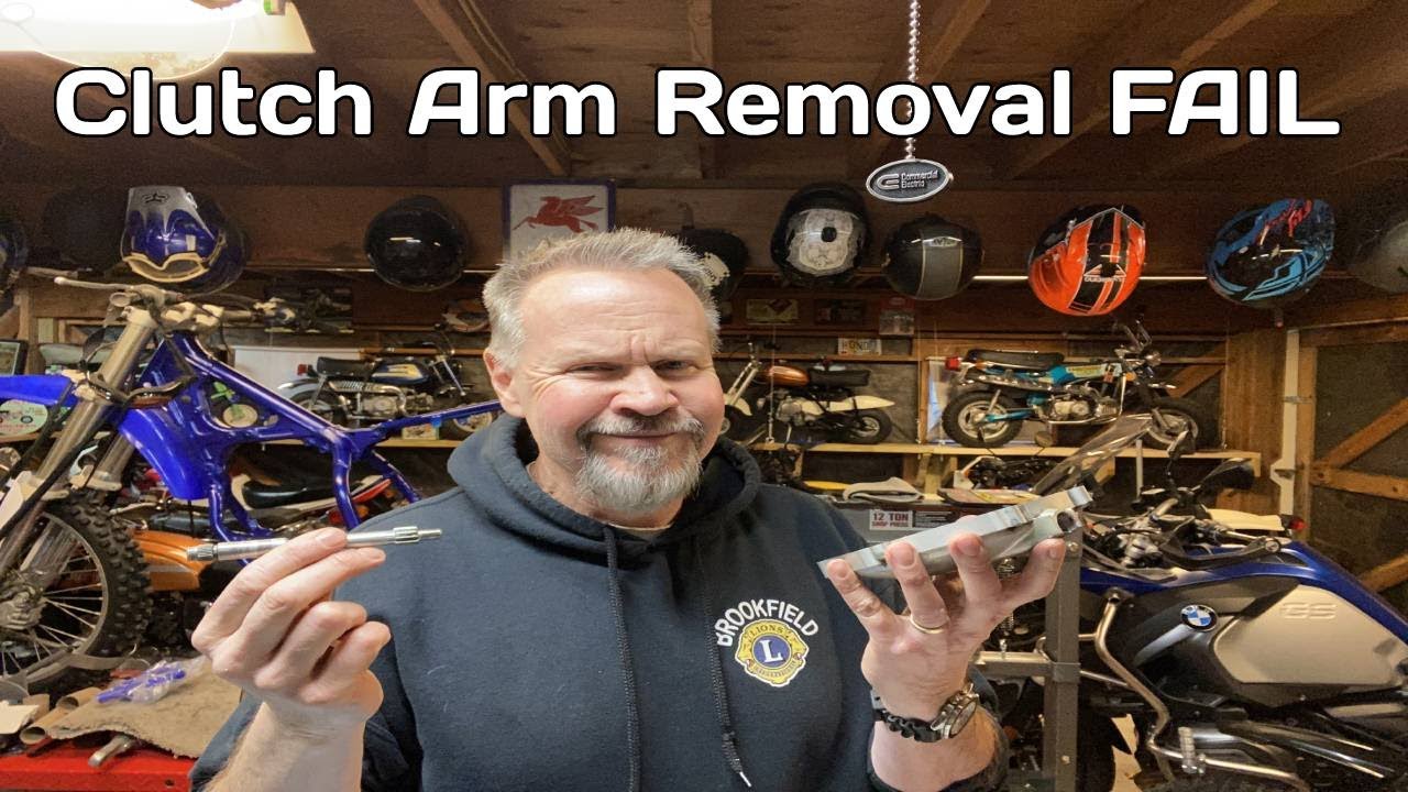 YZ125 Clutch Arm Removal FAIL - Project YZ144 Part 4