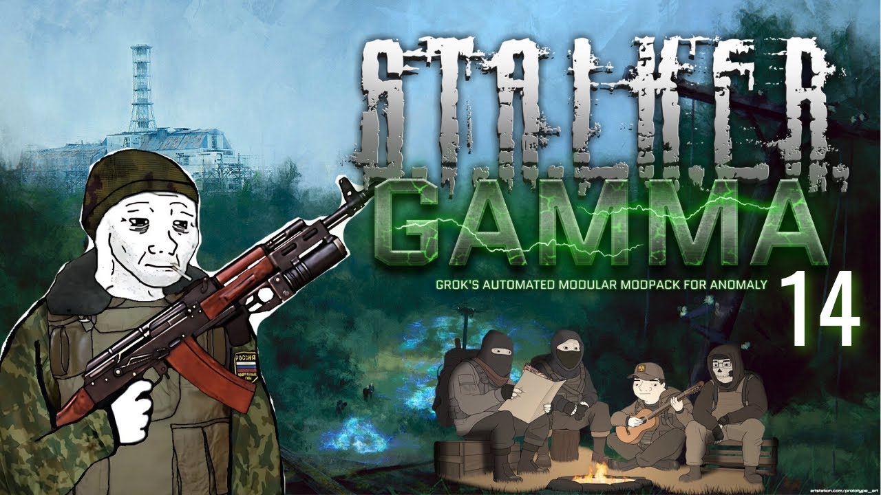 S.T.A.L.K.E.R. GAMMA - Total Misery | Soulslike LIVE #14